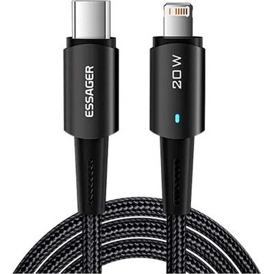 Essager Sunset USB-C към Lightning 2.0 5A, 20W, 1m (EXCTL-CG01)