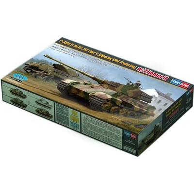 Hobby Boss Pz.Kpfw. VI King Tiger Henschel Turret with Zimmerit 1:35