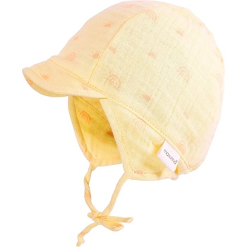 maximo Шапка с козирка maximo Baby's Schildmütze m. Ohrenschutz Cap - Narzisse / Sonne - размер 37 cm (904-1844-0915)