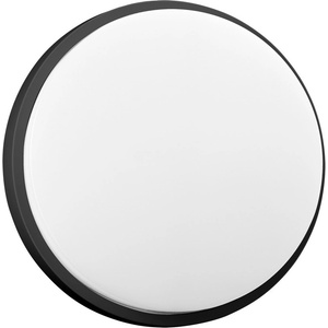 ADVITI LED градинско осветително тяло Adviti Agat (AD-OP-6112BLPM4), 15W, 1100 lm, 4000K, IP54 защита, за стена, черно (AD-OP-6112BLPM4)