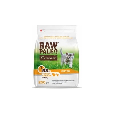 VETEXPERT Raw Paleo Kitten Turkey&Chicken 250 g