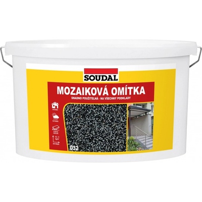 Omítka mozaiková tmavě šedá 032 16kg