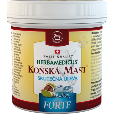Herbamedicus konská masť Forte chladivá 500 ml