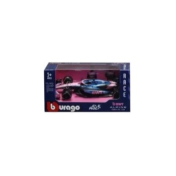 REGIO JÁTÉK Bburago: Състезателен автомобил F1 - 1: 43, Alpine A525 Gastly