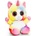 Keel Toys Плюшена играчка Keel toys Animotsu - Еднорог, жълт, 25 cm (SF0845)