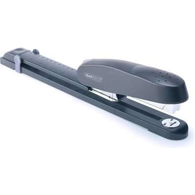 Rapesco Машина за съшиване, дълго рамо, 24/6-8, 26/6-8, 50 листа, rapesco "790" , черна (r79026a3)