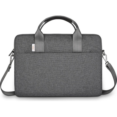 DeTech Brašna pro notebook WiWu X39, 15.6", šedá