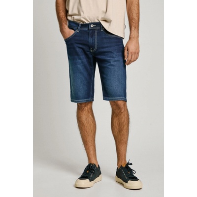 Pepe Jeans SLIM GYMDIGO SHORT TRACK denim