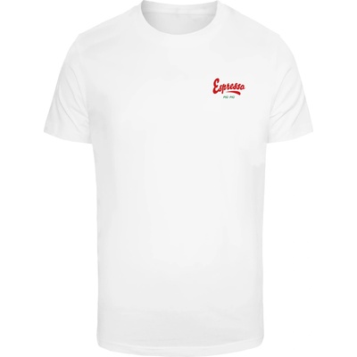 Mister Tee Тениска Espresso Veloce Tee white XXLUB-MT3300PC-00220 - Тъмносив, размер 5XL