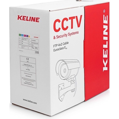 Keline KECCTVS25LSOH-Dca-RLX CCTV Cat 5E FTP LSOH Dca 305m