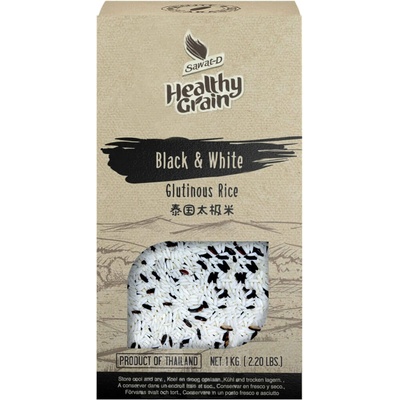 Sawat-D Ryža Lepkava Čierna & Biela 1 kg