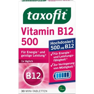taxofit® Vitamin B12 501 - 30 таблетка