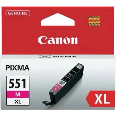 Canon ГЛАВА ЗА CANON PIXMA IP 7250/PIXMA MG 5450/6350 - Magenta - ink tank - HIGH CAPACITY - /551/ - CLI-551XLM (CLI551XLM) - PN 6445B001 (201CANCLI551MH)