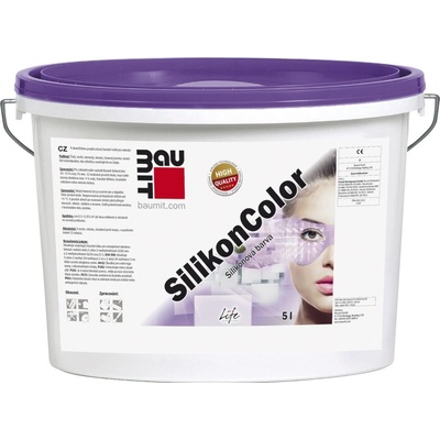 Baumit Fasádní paropropustný silikonový nátěr SilikonColor, barevný, 14l – Sleviste.cz