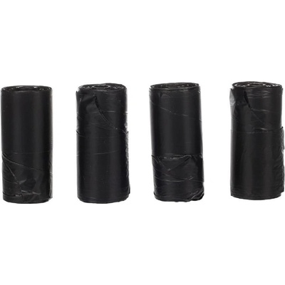 Flamingo Sáčky na výkaly Blekz černý s uchy 22 x 35 cm 4 x 15 ks