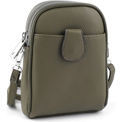 Prima obchod crossbody 14x19 cm 22 zelená khaki