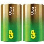 GP Batteries Алкална батерия GP ULTRA LR20 /2 бр. в опаковка shrink/ 1.5V GP-BA-13AU21-S2 (GP-BA-13AU21-S2) - cybertrade