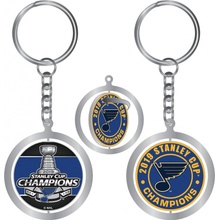 Louis přívěsek na klíče Fanatics St. Blues 2019 Stanley Cup Champions Spinning Keychain FA 3570224