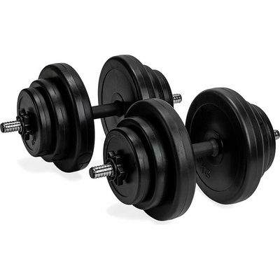 VIRTUFIT Adjustable Dumbbellset vinyl 2 x 14 kg
