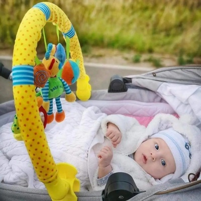 Baby Mix hračka na kočík obláčik