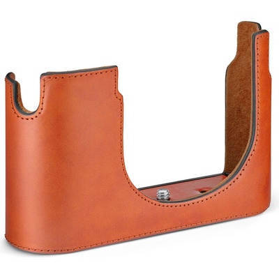 Leica Half Case Q3 Cognac