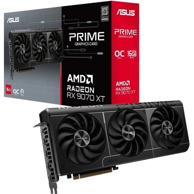 Asus PRIME Radeon RX 9070 XT OC 16GB GDDR6 90YV0L71-M0NA00 – Zboží Živě