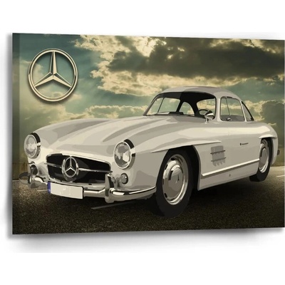Sablio Obraz Mercedes-Benz 300 SL Na ceste - 90x60 cm