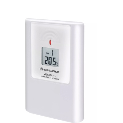 Bresser Външен 3-канален термо-хигро сензор Bresser за метеорологични станции ClimaTrend MC/TB и ClimaTrend (74587)