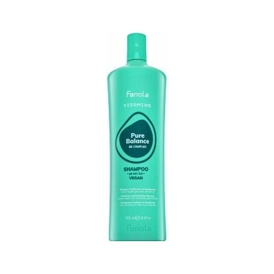 Fanola Vitamins Pure Balance Shampoo čistiaci šampón proti lupinám 1000 ml