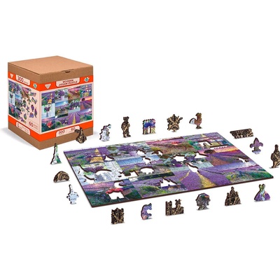 Wooden City - Puzzle Lavender France 300 - 300 piese