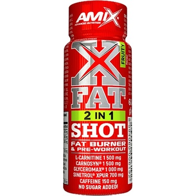 Amix Nutrition XFat 2 in 1 Shot Box [60 мл] Плодове