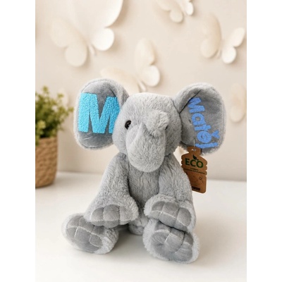 Mikro trading Slon sedící ECO materiál 25 cm