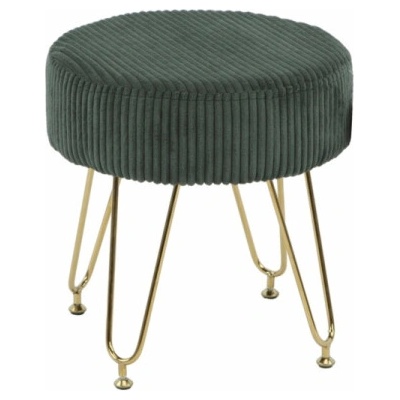 Pouf Domoletti 53000009201, tmavě zelený, 38 x 38 x 40 cm