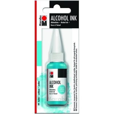 Marabu Alkoholový inkoust/karibsky modrý 20 ml – Zboží Mobilmania