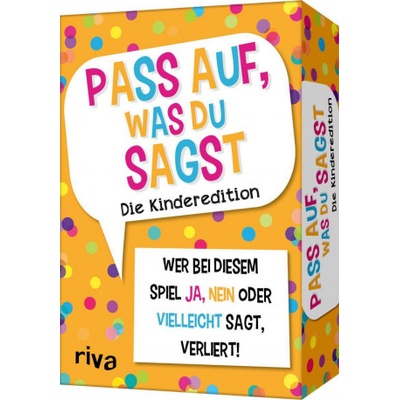 riva Verlag Pass auf, was du sagst - Die Kinderedition | Emma Hegemann