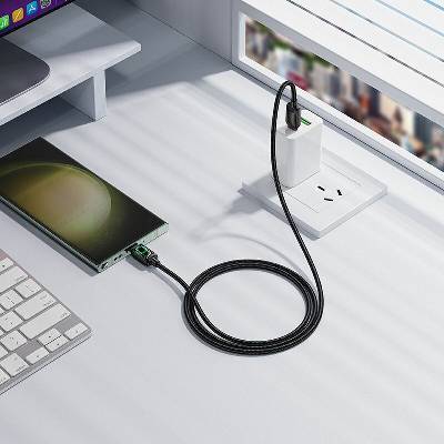 Hoco U146 USB C na USB C Hoco 3A 60W 1,2m černý