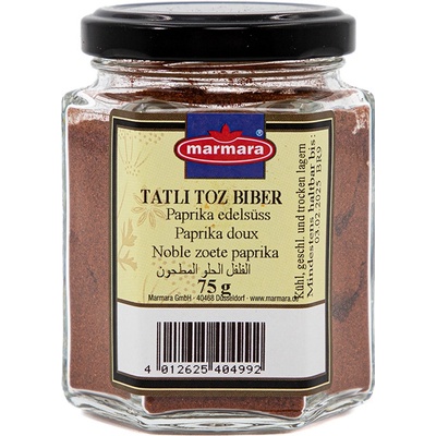 Marmara Červená Paprika mletá Sladká Tatli Toz Biber 75 g