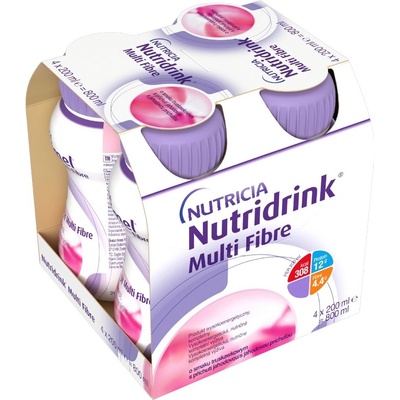 Nutridrink Multi Fibre 4x200 ml