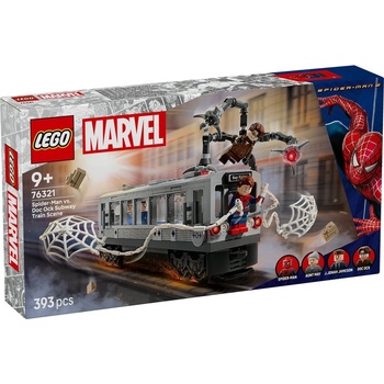 LEGO® Marvel - Spider-Man vs. Doc Ock Subway Train Scene (76321)