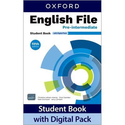 English File Fifth Edition Pre-Intermediate Student´s Book with Digital pack
