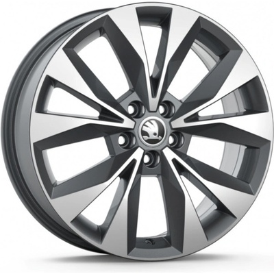Škoda GENEVA 6,5x17 5x100 ET40 anthracite