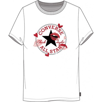 Converse Valentine's Day Tričko 10024035 A02 WHITE