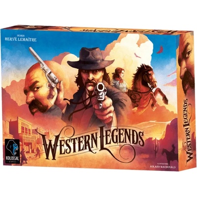 Kolossal Games Настолна игра Western Legends - Тематична
