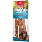Rasco Лакомство Rasco Premium биволска кожа, обвита с патешко месо, пръчици 3x250g (1704-17095)