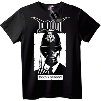 NOONEBRAND Тениска Черепът на DOOM - 7XL, Black