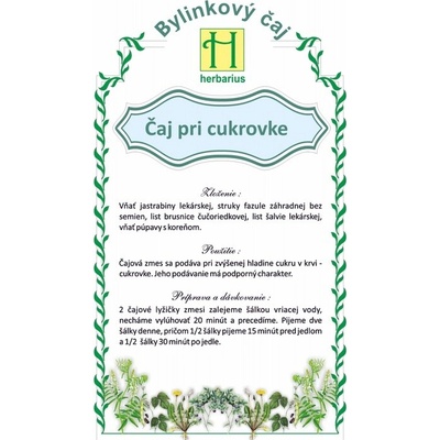 Gyógyfű čaj na cukrovku 50 g