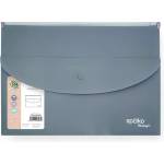 SPOKO Папки SPOKO ReLeaf PP A/4 с цип и A/5 патент SoftTouch сиви S110441206 (S110441206)