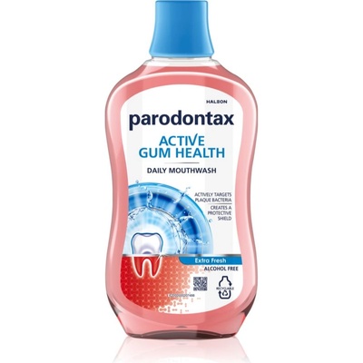 Parodontax Daily Gum Care Extra Fresh вода за уста за здрави зъби и венци Extra Fresh 500ml