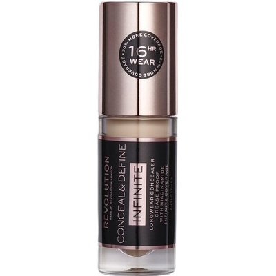 Revolution Beauty Conceal & Define Течен коректор Infinite, C5, 5 ml