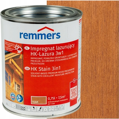 Remmers HK Lasur REM 0,75 l teak